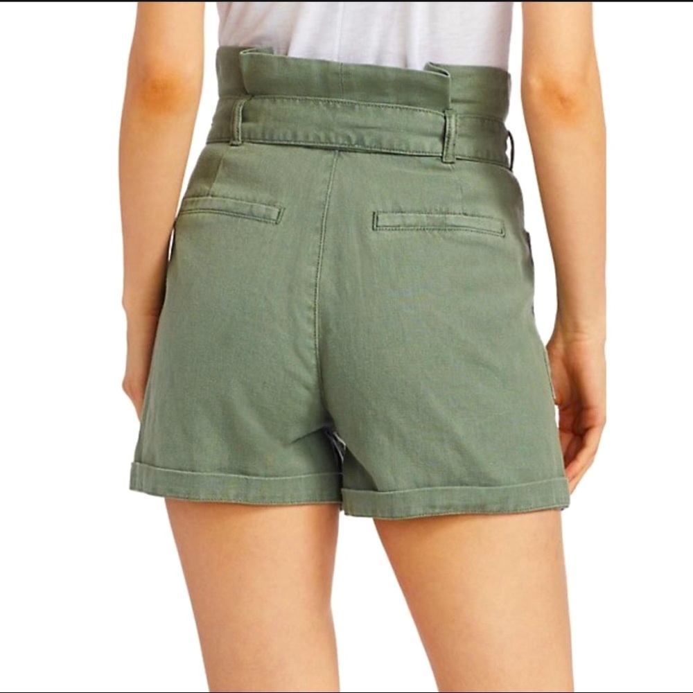 NWT Joe’s Jeans - army green paperbag waist shorts
